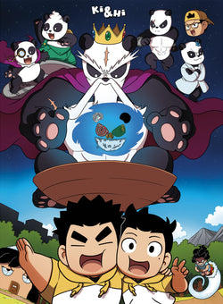 Poster Ki and Hi - Group 38x52cm