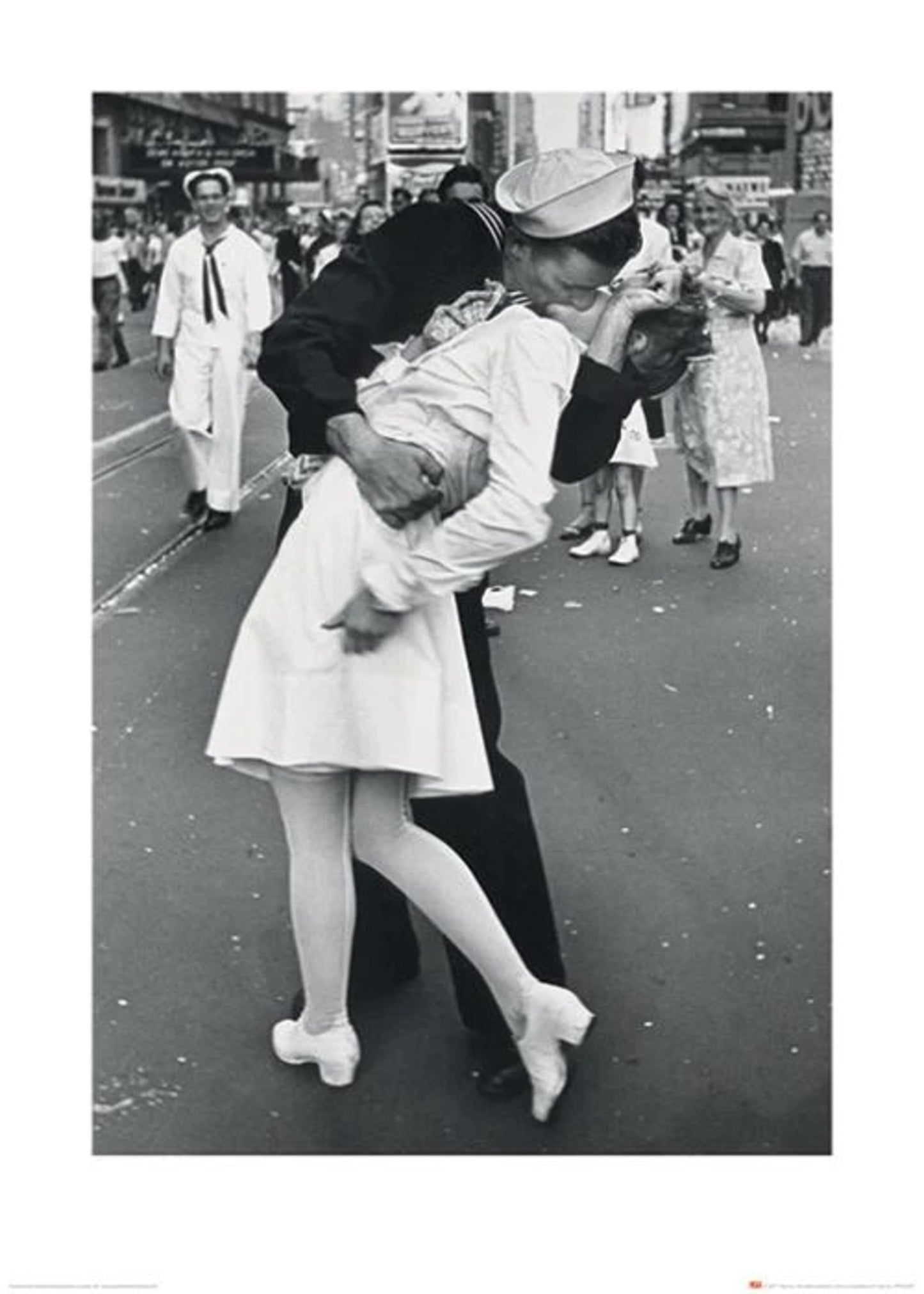 Art Print Time Life - War Time Kiss 50x70cm