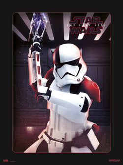 Art Print Star Wars - Vill Executioner Trooper 30x40cm