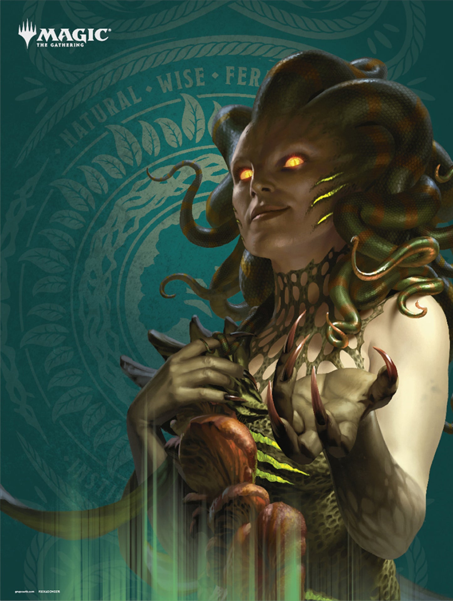 Art Print Magic The Gathering - Vraska 30x40cm