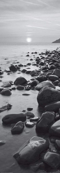 Art Print Adam Burton - Bossington Beach at sunrise 33x95cm