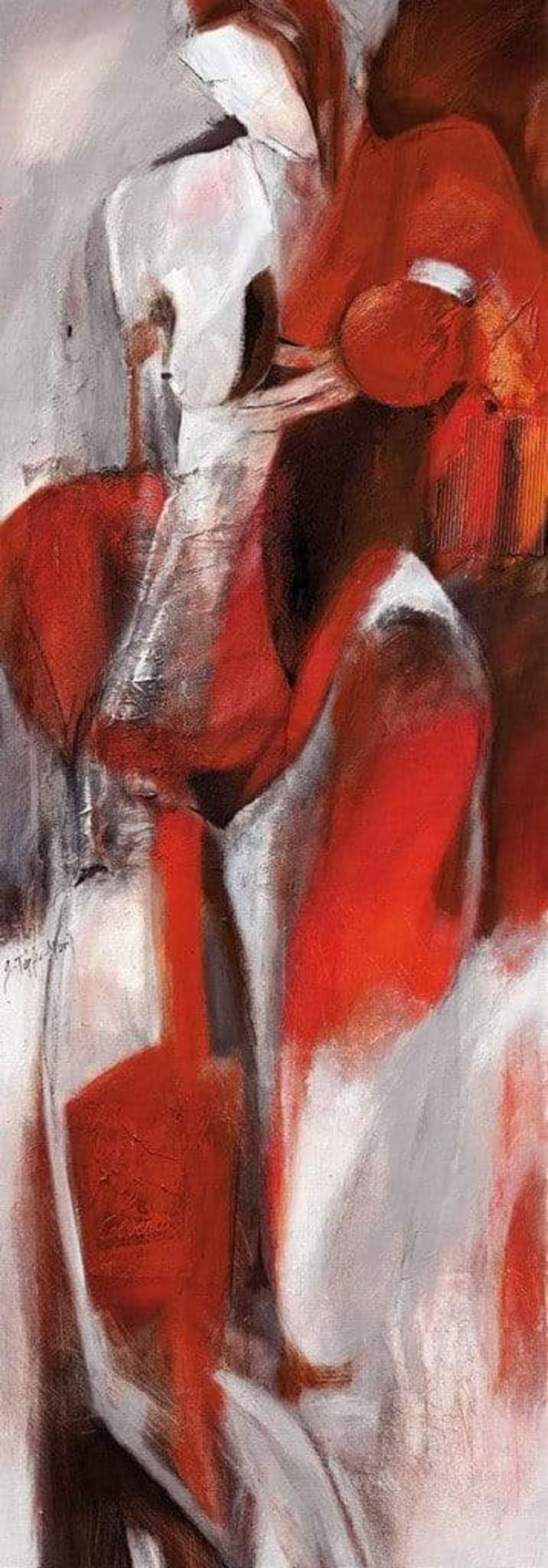 Art Print Jutta Töpfer - Verletzlich 35x100cm