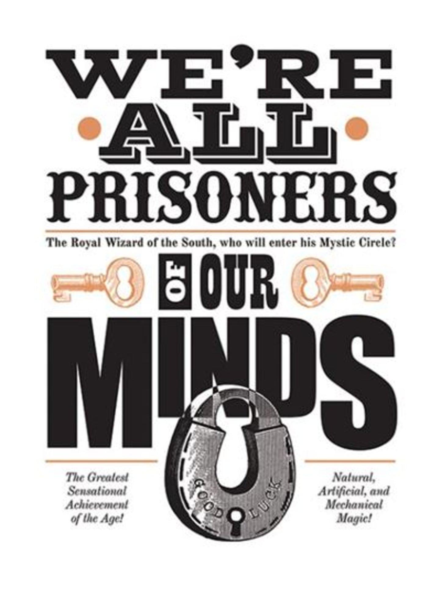 Art Print Asintended Prisoners of our Minds 60x80cm