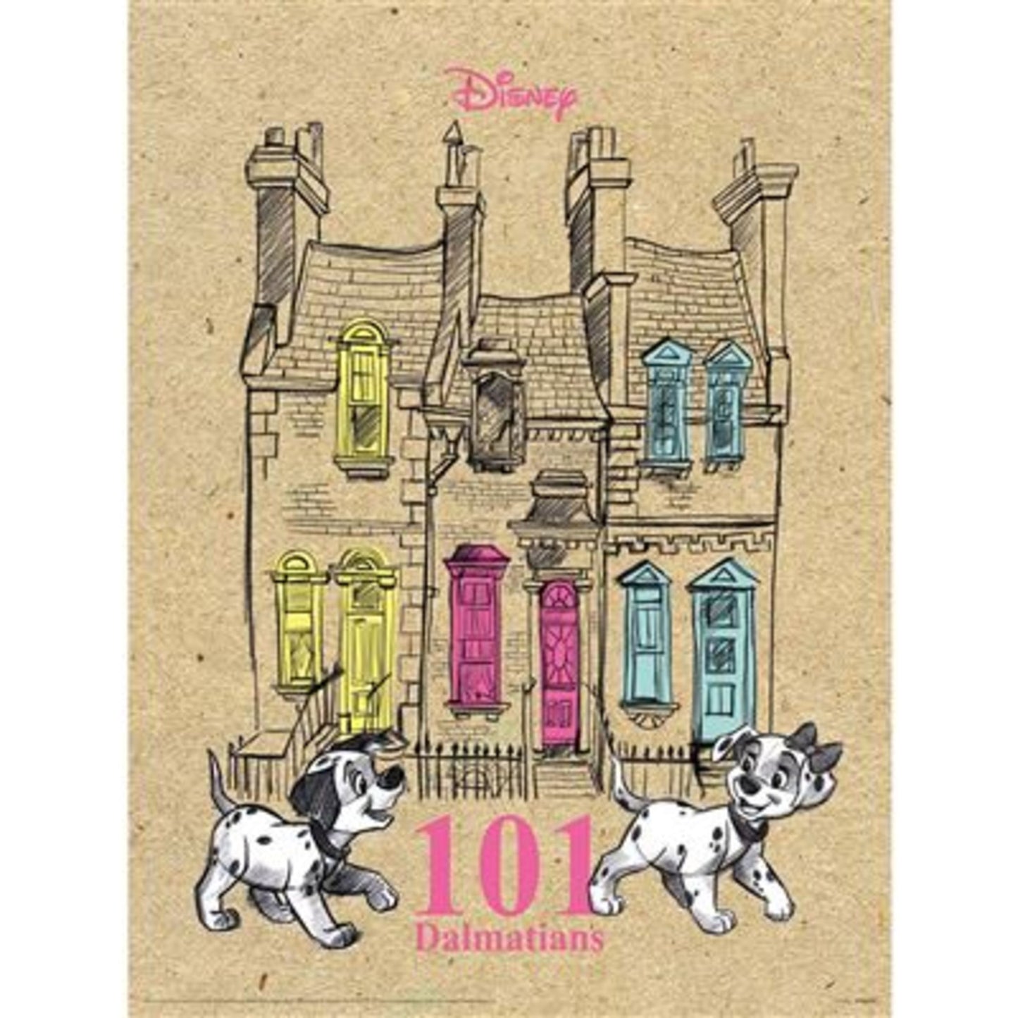 Art Print Disney - Classics Feeling All Bright 30x40cm