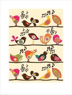 Art Print Valentina Ramos - Singing Birds 60x80cm