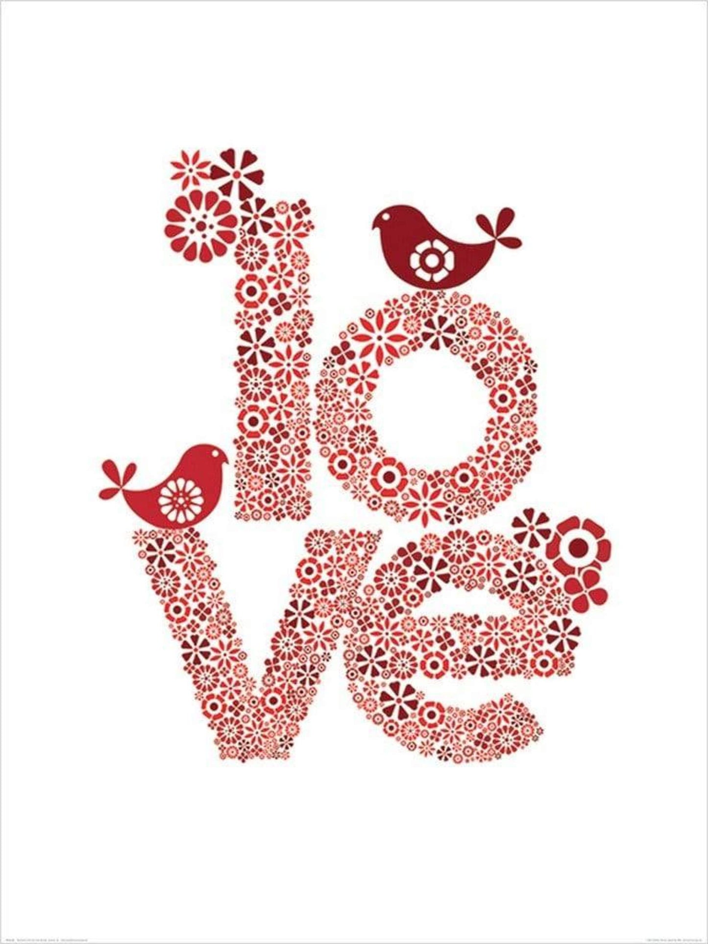 Art Print Valentina Ramos - Red Love 60x80cm