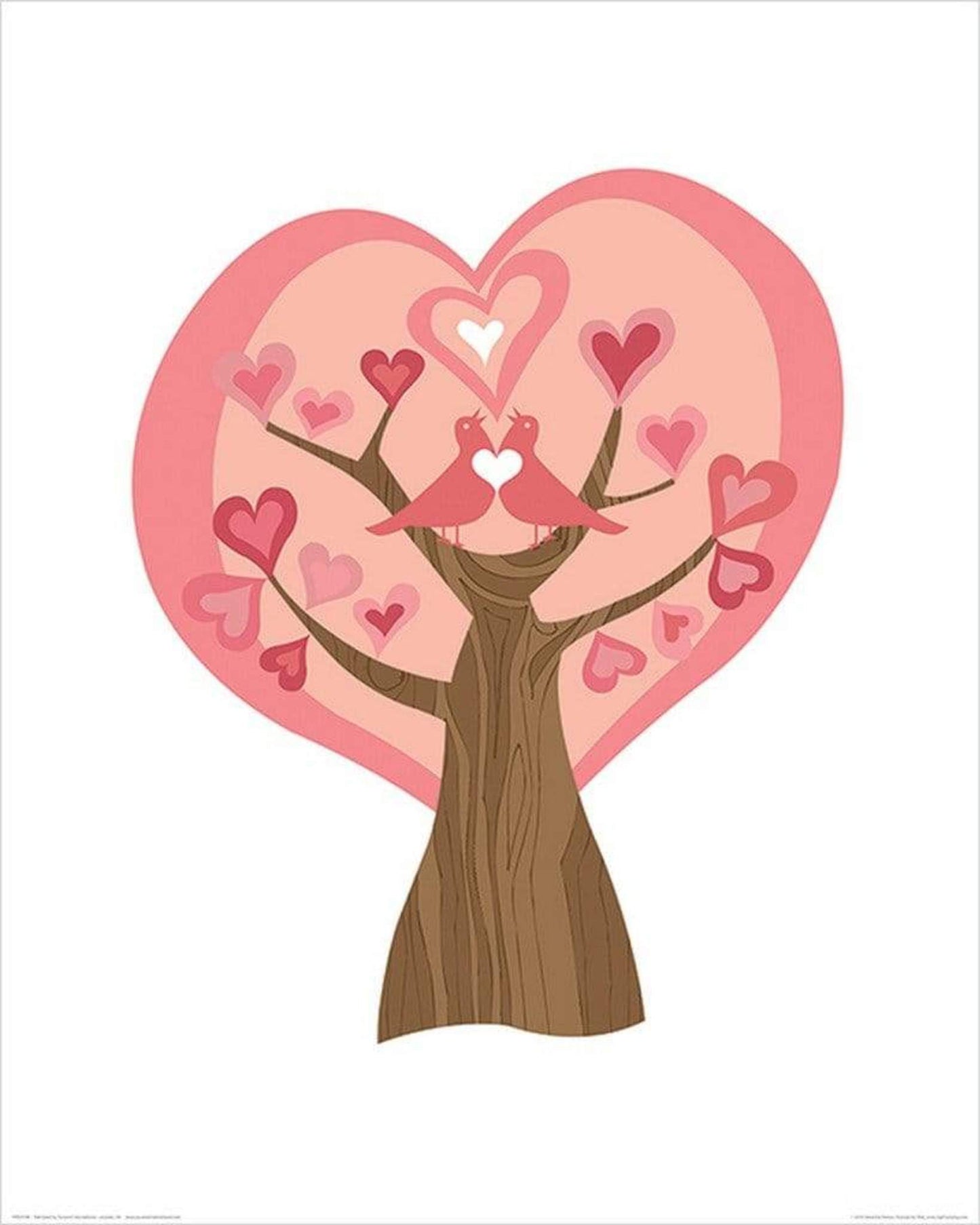 Art Print Valentina Ramos - Tree of Love 40x50cm