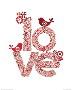 Art Print Valentina Ramos - Red Love 40x50cm