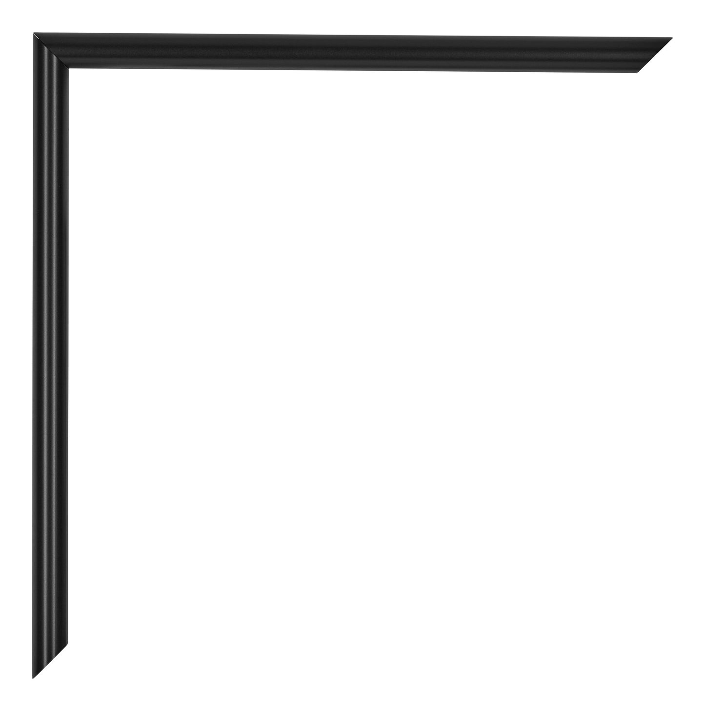 Poster Frame 61x91,5cm Black Matte Plastic Paris
