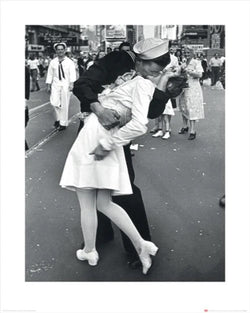 Art Print Time Life - War Time Kiss 40x50cm