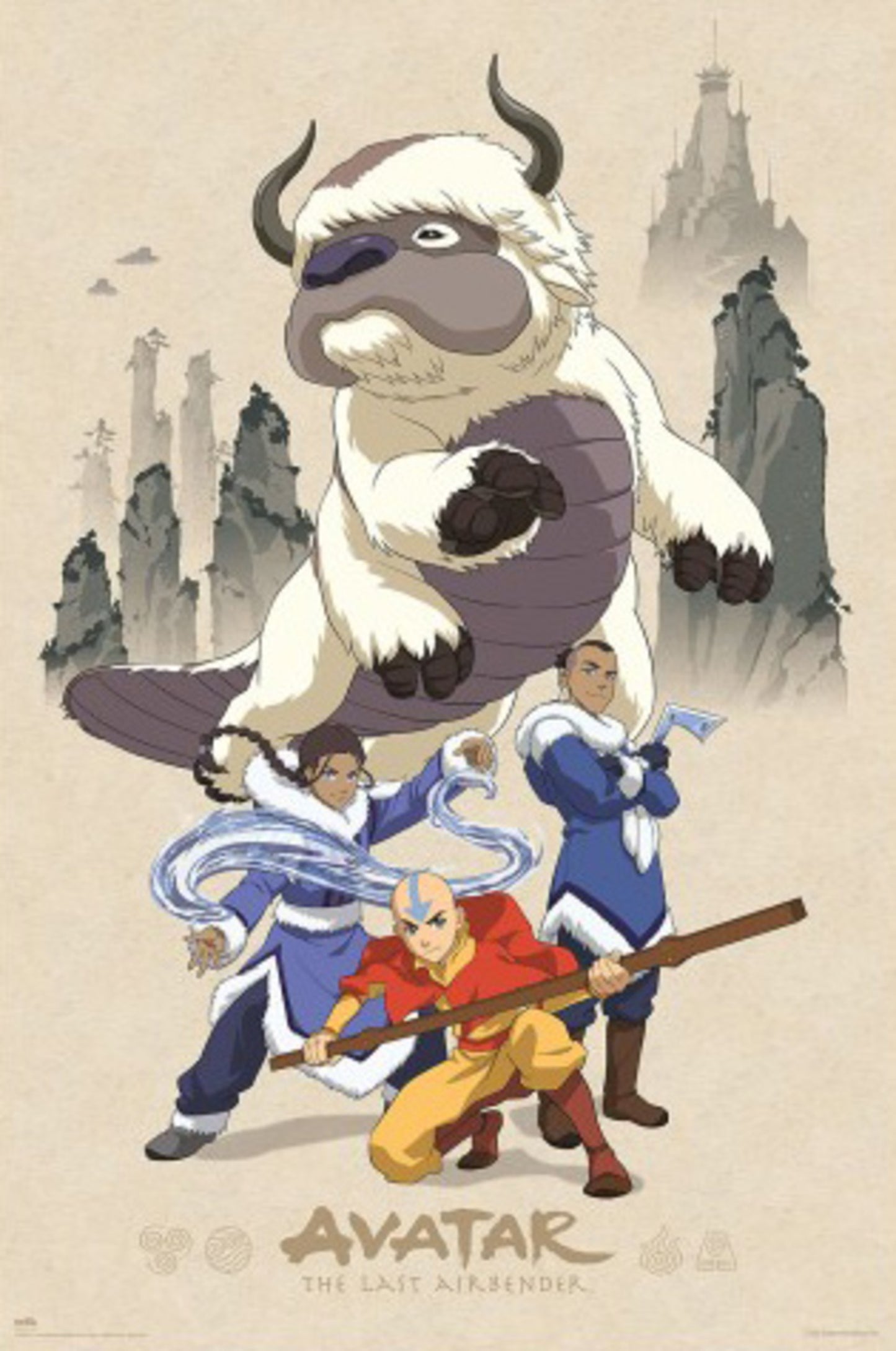 Poster Avatar - The Last Airbender 61x91,5cm