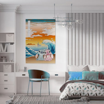 Poster Disney - Stitch - Japan 61x91,5cm