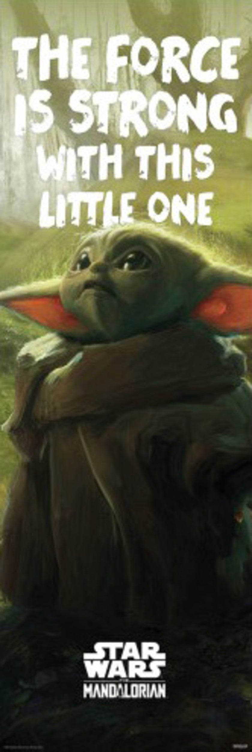 Poster Grogu 53x158cm