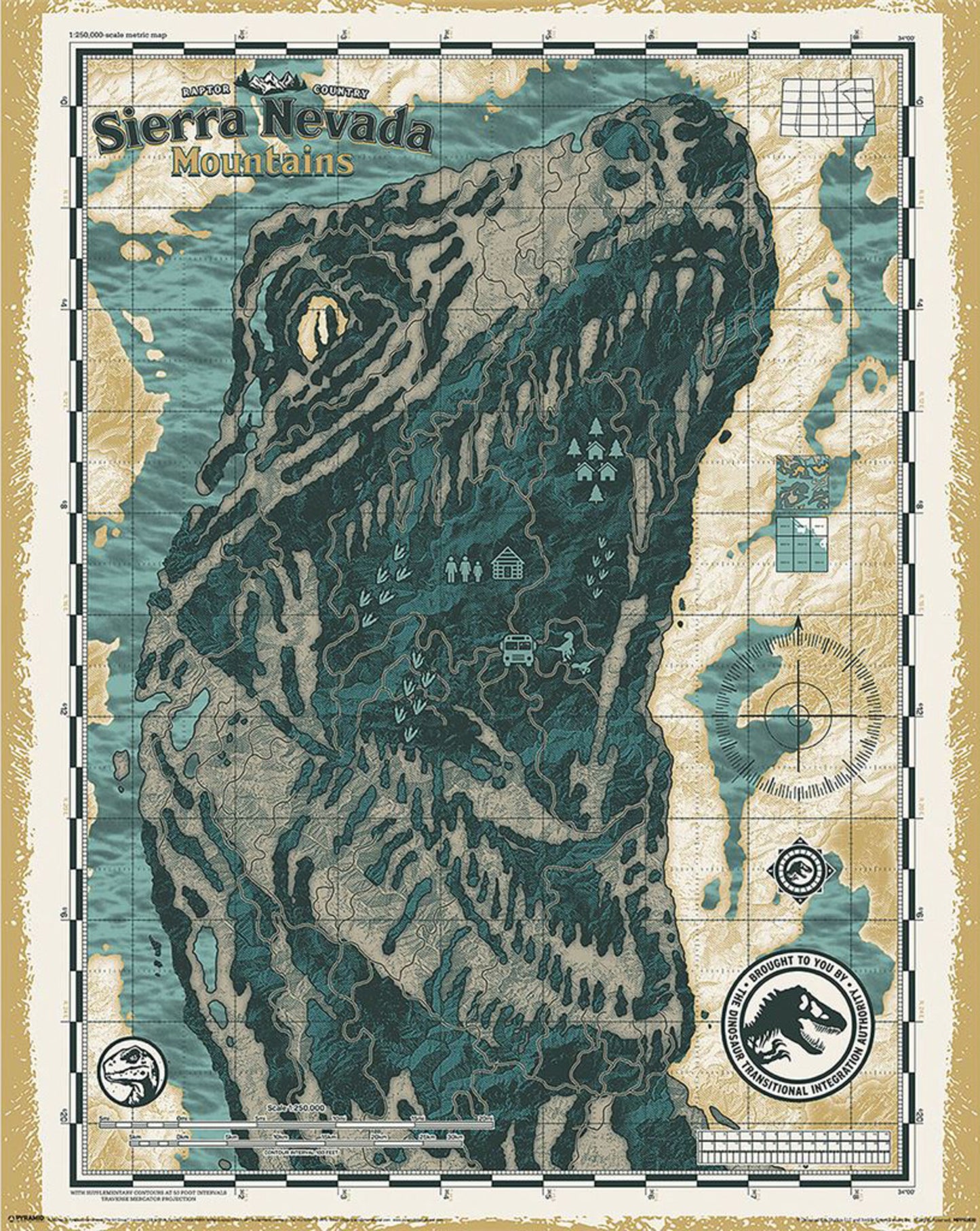 Poster Jurassic World - Dominion 40x50cm