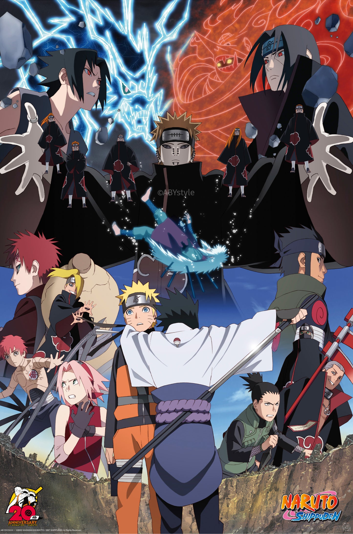 Poster Naruto Shippuden - Rivals 61x91,5cm