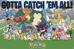 Poster Pokémon - All Time Favorites 91.5x61cm
