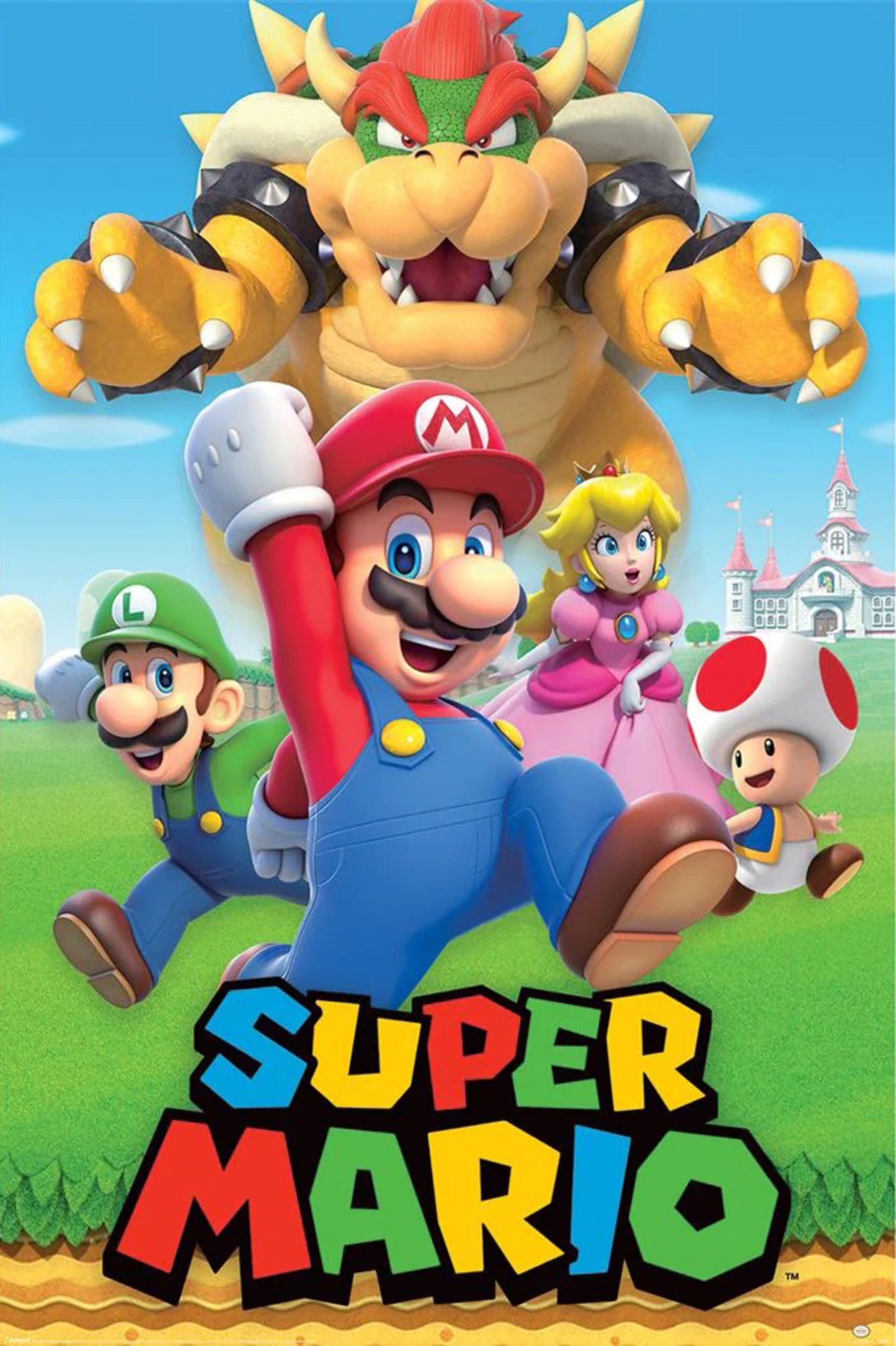 Poster Super Mario - Character Montage 61x91,5cm