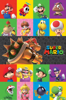 Poster Super Mario - Characters 61x91,5cm