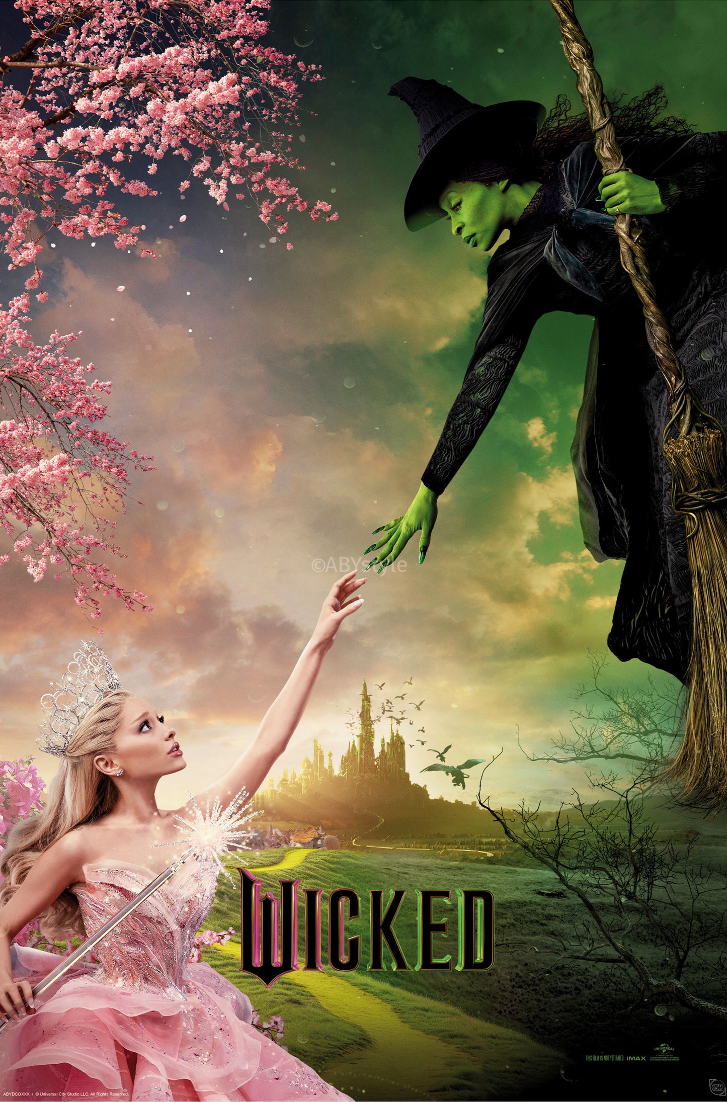 Poster Wicked - Elphaba and Glinda 61x91,5cm
