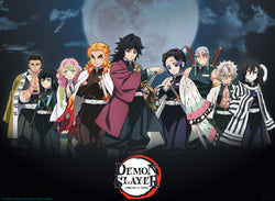 Poster Demon Slayer - Pillars 52x38cm