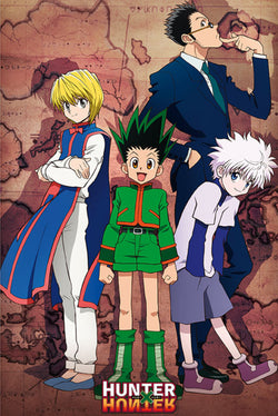 Poster Hunter x Hunter - Heroes 61x91,5cm