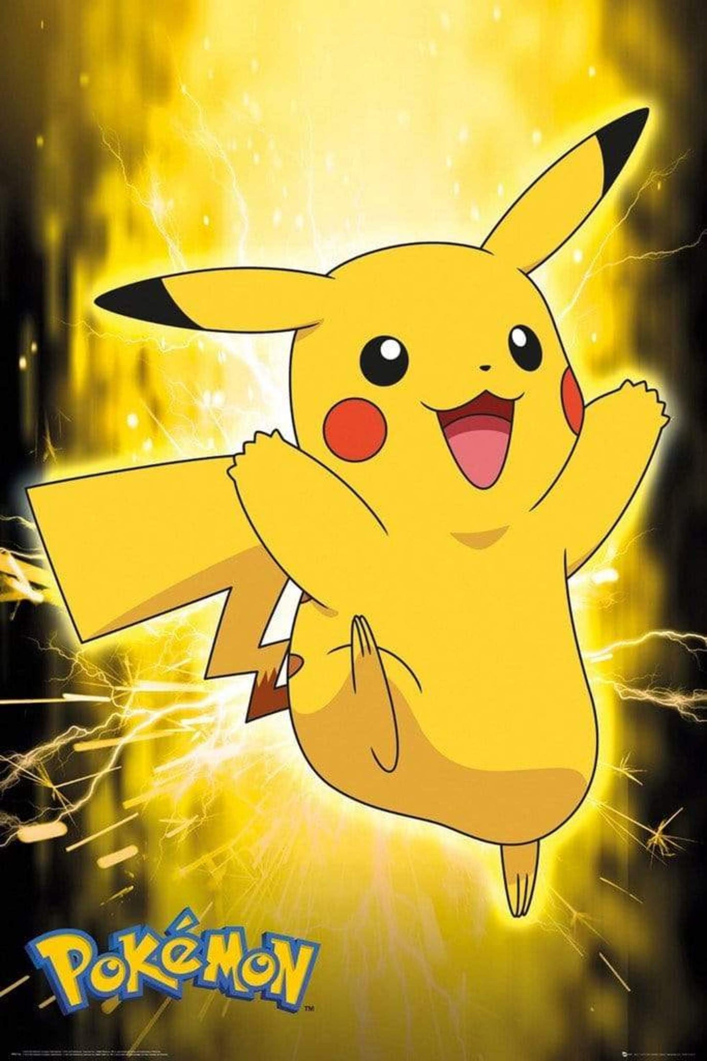 Poster Pokémon - Pikachu Neon 61x91,5cm