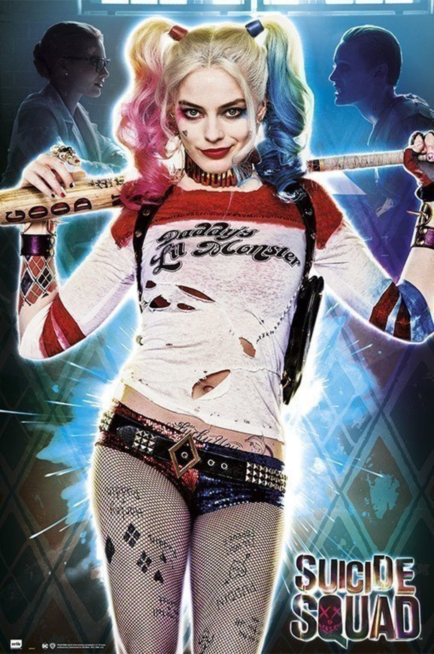 Poster Suicide Squad - Harley Quinn Daddys Lil Monster 61x91,5cm
