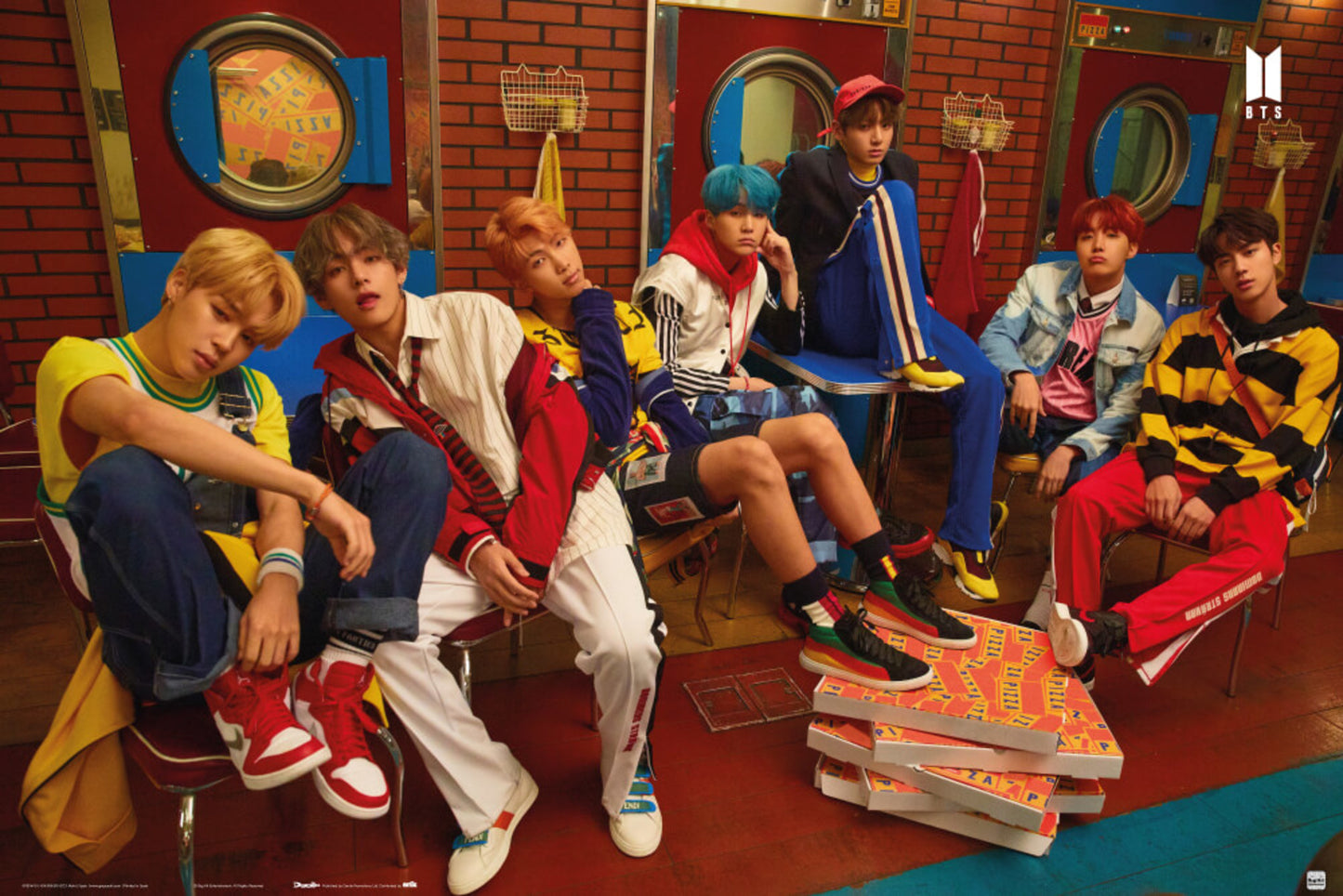 Poster BTS - Pizza 91,5x61cm