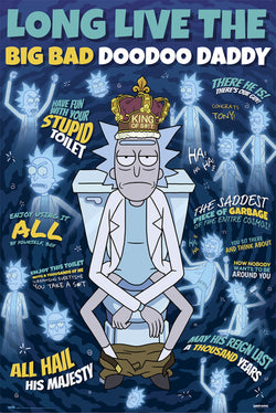 Poster Rick and Morty - Doodoo Daddy 61x91,5cm