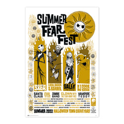 Poster Disney - Nightmare Before Christmas - Summer Fear Fest 61x91,5cm