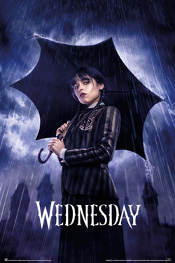 Poster Wednesday - Umbrella 61x91,5cm