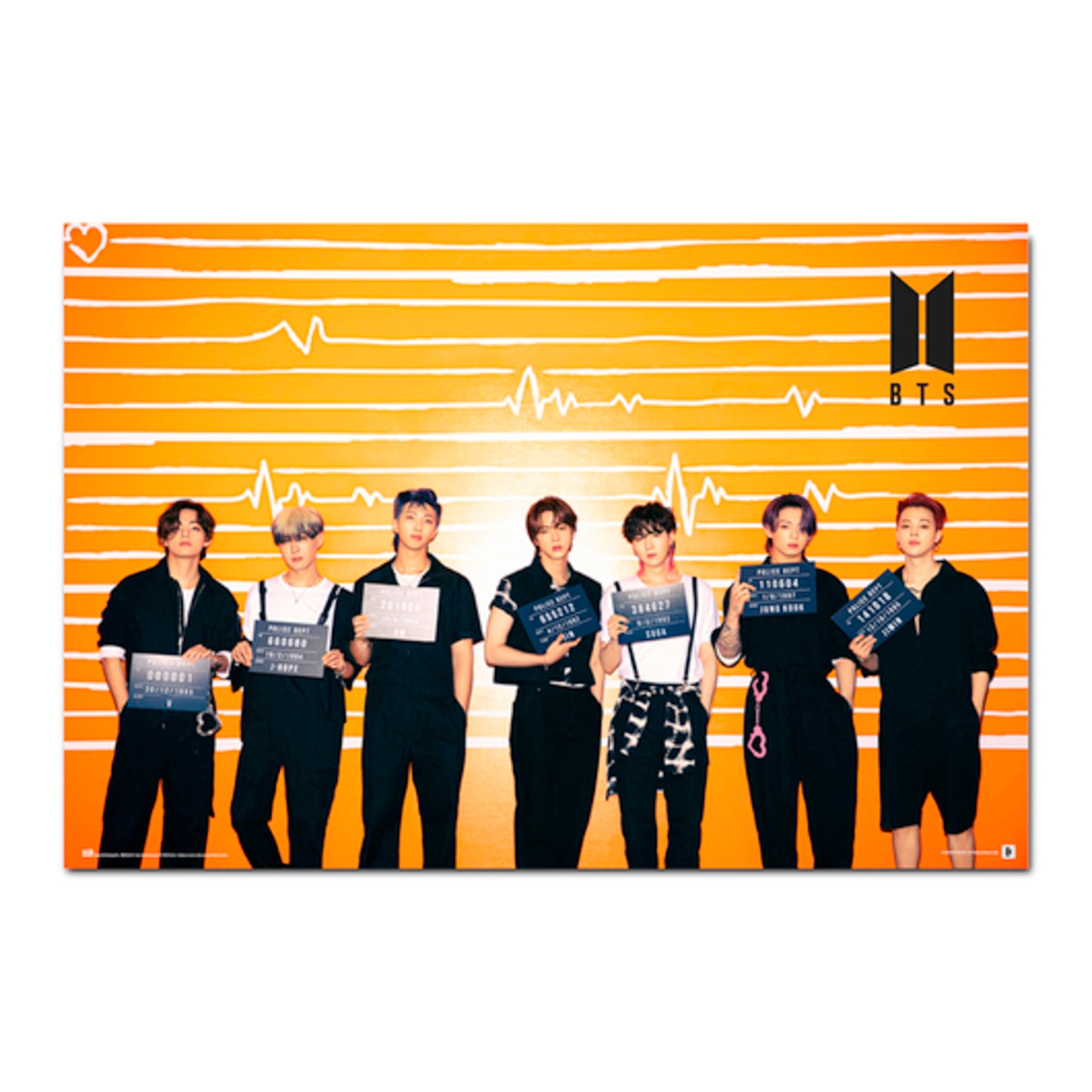 Poster BTS - Police Dept 91,5x61cm