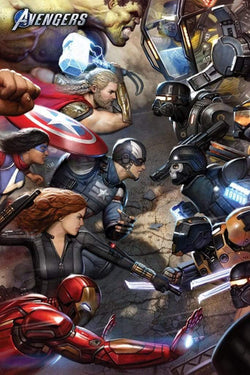 Poster Avengers - Gamerverse Face Off 61x91,5cm