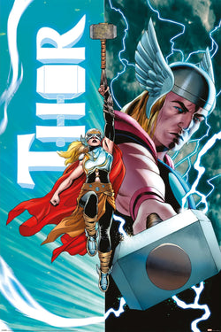 Poster Thor vs. Female Thor 61x91,5cm