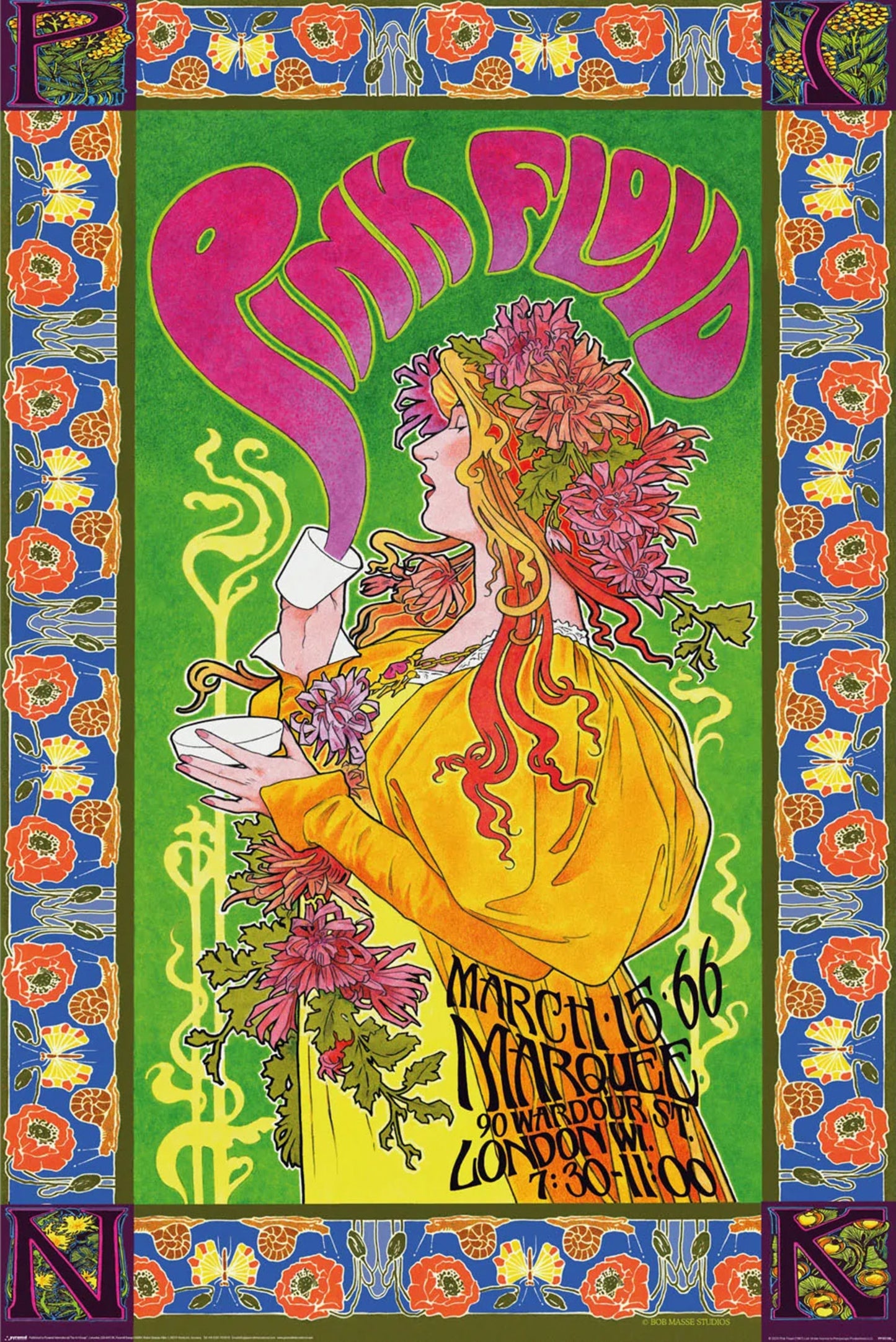 Poster Pink Floyd - '66 61x91,5cm