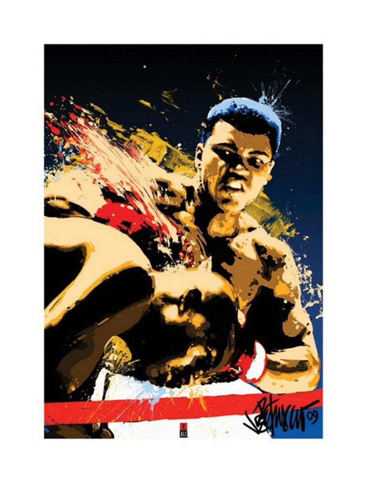 Art Print Muhammad Ali - Sting Petruccio 60x80cm