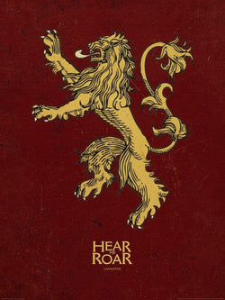 Art Print Game of Thrones - Lannister 60x80cm