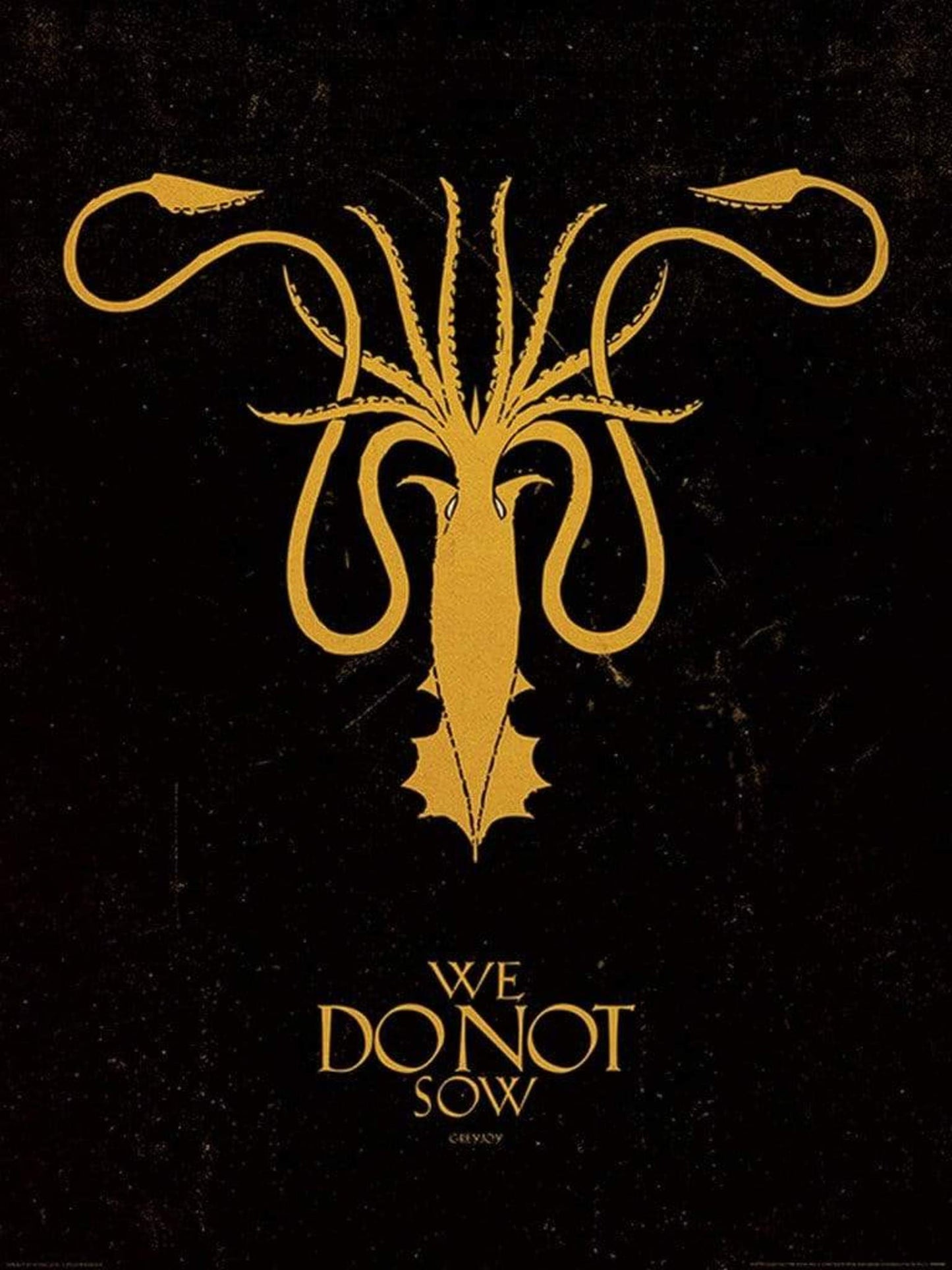 Art Print Game of Thrones - Greyjoy 60x80cm