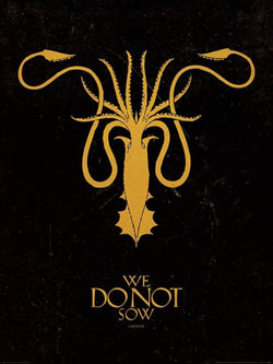 Art Print Game of Thrones - Greyjoy 60x80cm