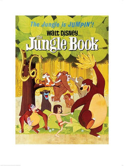 Art Print The Jungle Book - Jumpin 60x80cm