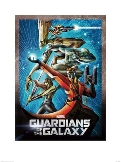 Art Print Guardians of the Galaxy - Orb 60x80cm
