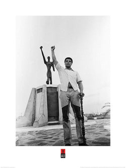 Art Print Muhammad Ali - Black Power Salute 60x80cm