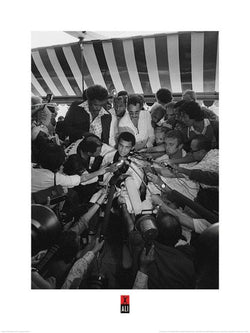 Art Print Muhammad Ali - Press 60x80cm