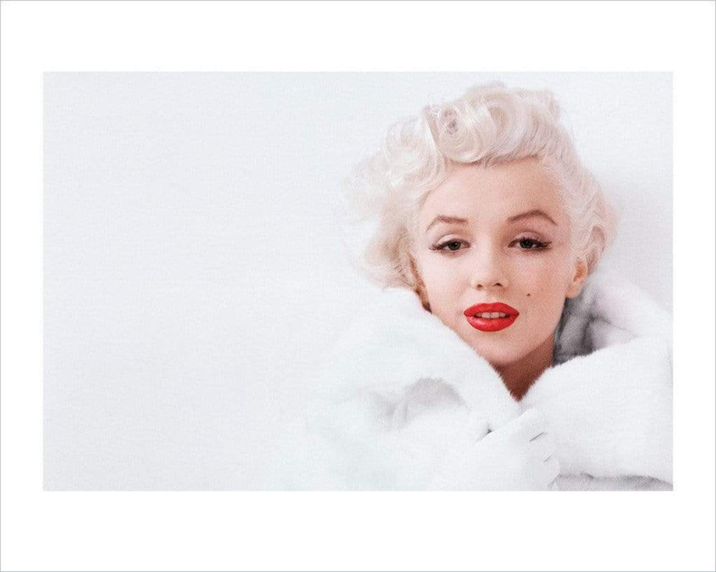 Art Print Marilyn Monroe - White 50x40cm