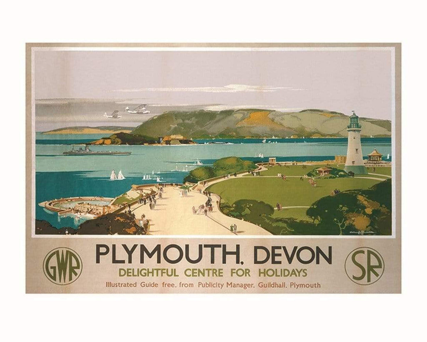 Art Print Plymouth 3 40x50cm