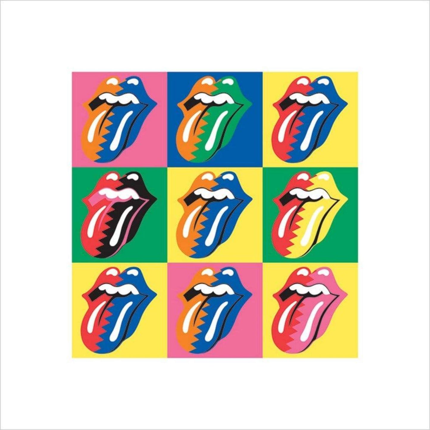 Art Print The Rolling Stones - Pop Art 40x40cm