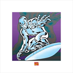 Art Print Marvel Comics - Silver Surfer 40x40cm