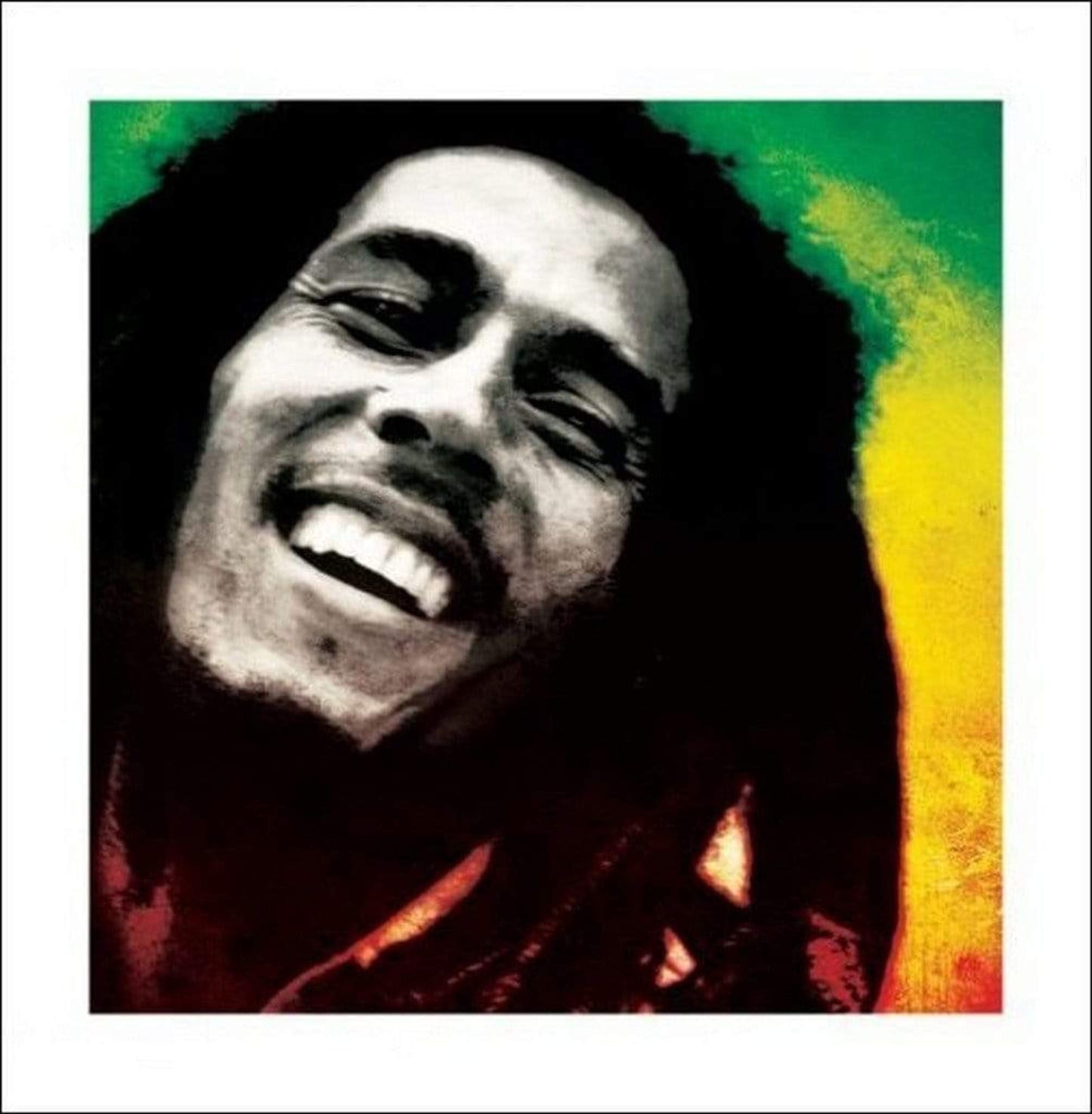 Art Print Bob Marley - Paint 40x40cm