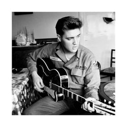 Art Print Elvis Presley - US Army 40x40cm