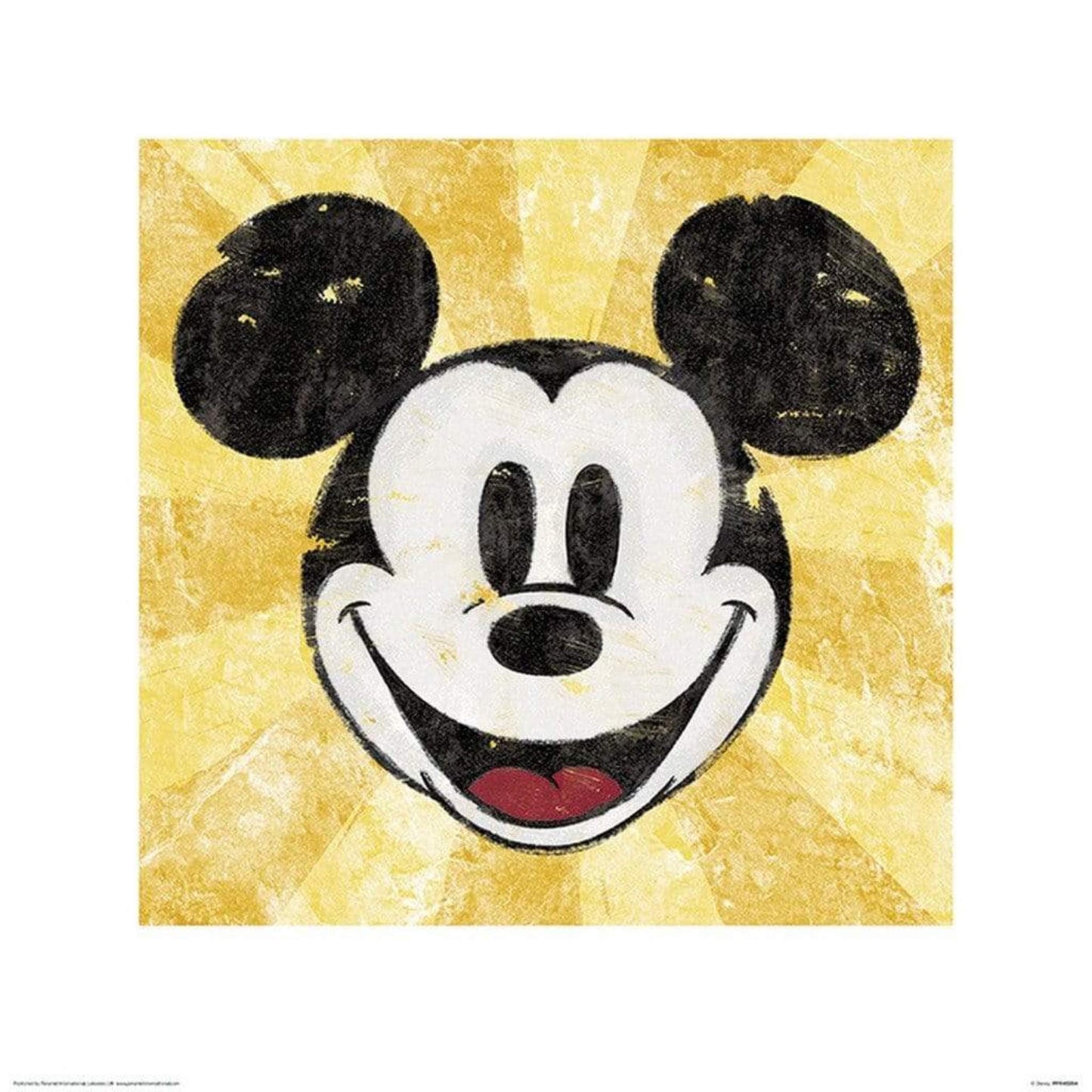 Art Print Mickey Mouse - Squeaky Chic 40x40cm